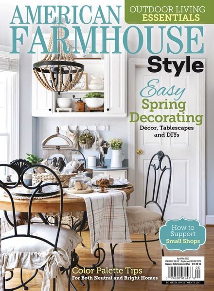 American Farmhouse Style – April-May 2023 Cover