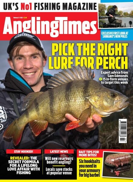 Angling Times – 14 February 2023 Cover