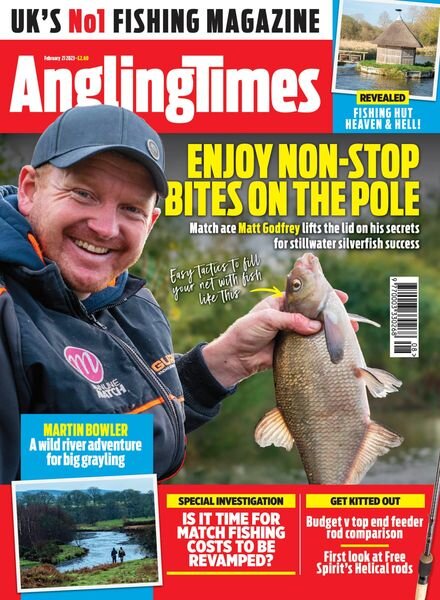 Angling Times – 21 February 2023 Cover
