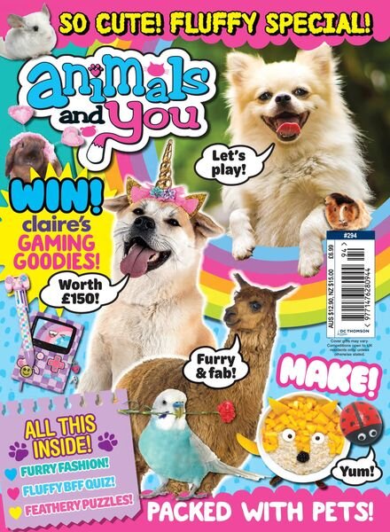 Animals and You – February 2023 Cover