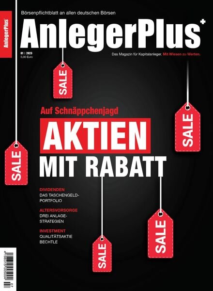 AnlegerPlus – Februar 2023 Cover