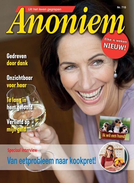 Anoniem – februari 2023 Cover