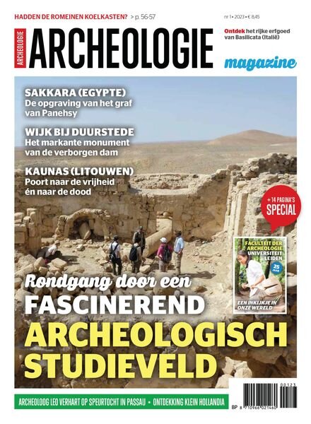 Archeologie Magazine – februari 2023 Cover