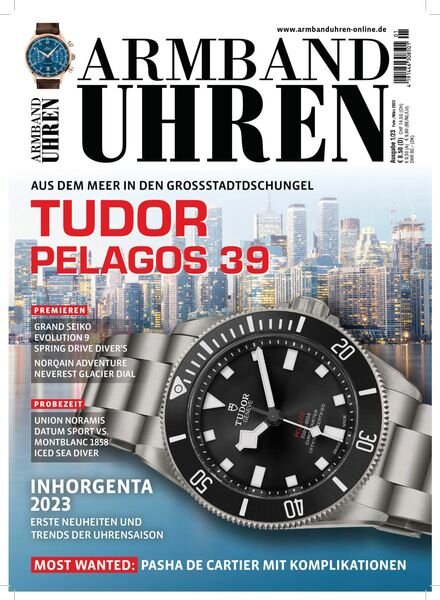 Armbanduhren – Februar 2023 Cover