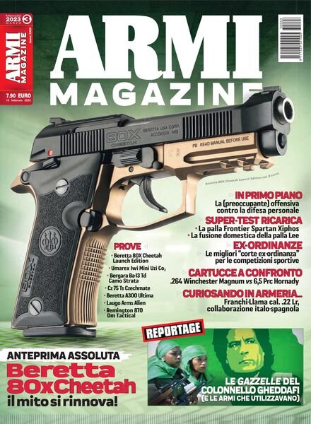 Armi Magazine – Marzo 2023 Cover