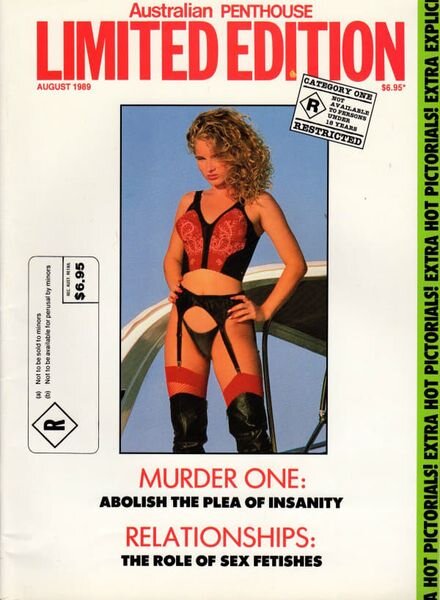 Australian Penthouse – August 1989 Limited Edition Cover