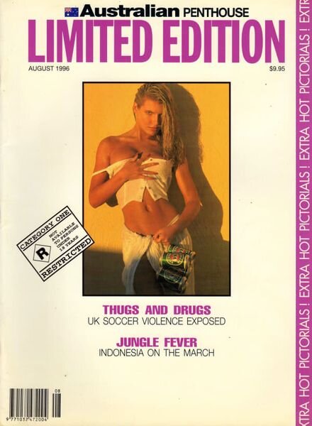 Australian Penthouse Limited Edition – August 1996 Cover