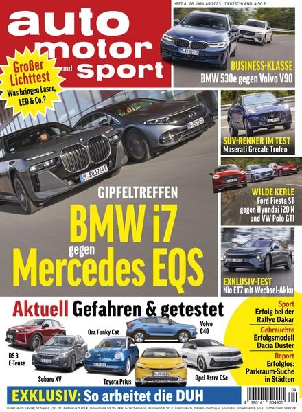 Auto Motor und Sport – 26 Januar 2023 Cover