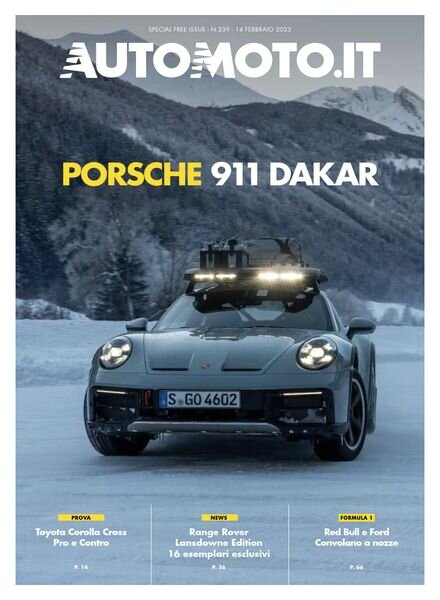AutoMoto.it Magazine – 14 Febbraio 2023 Cover