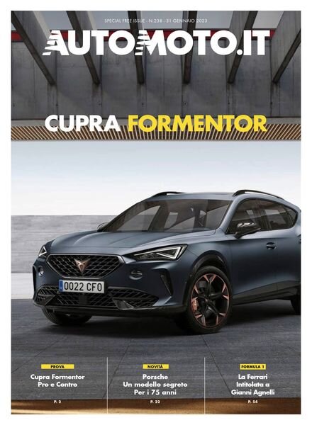 AutoMoto.it Magazine – 31 Gennaio 2023 Cover