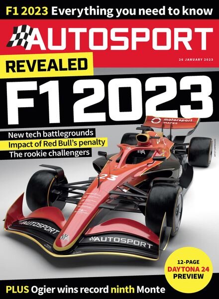 Autosport – 26 January 2023 Cover