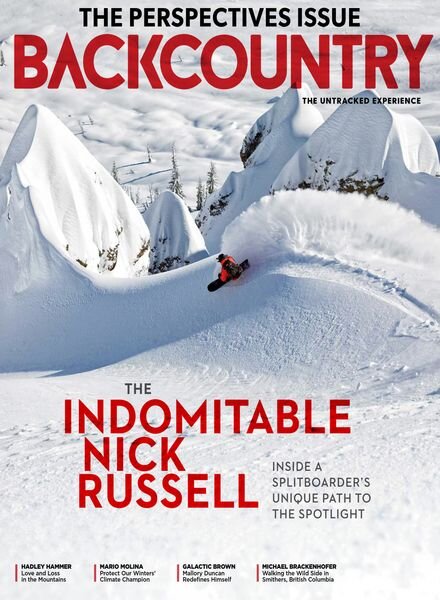 Backcountry – Issue 143 The Perspectives Issue – July 2022 Cover