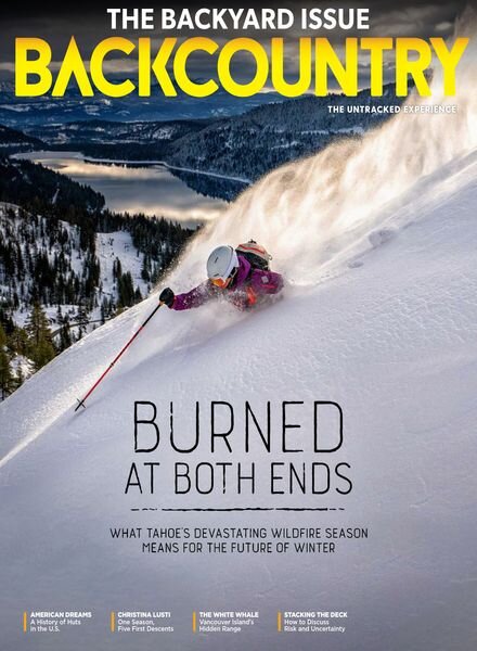 Backcountry – Issue 144 The Backyard Issue – August 2022 Cover