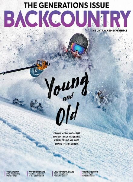 Backcountry – Issue 145 The Generations Issue – September 2022 Cover