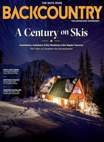 Backcountry – Issue 147 The Huts – November 2022 Cover