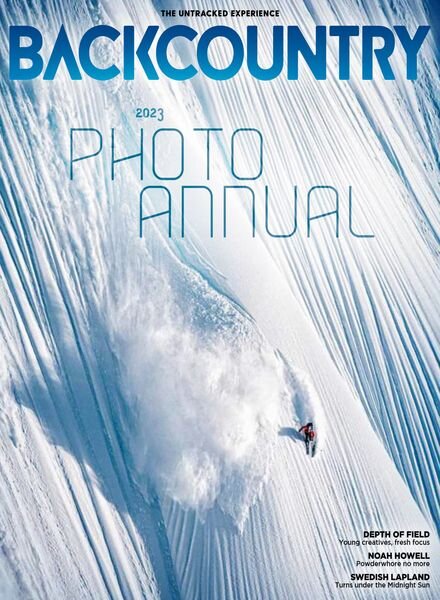 Backcountry – Issue 148 The 2023 Photo Annual – December 2022 Cover