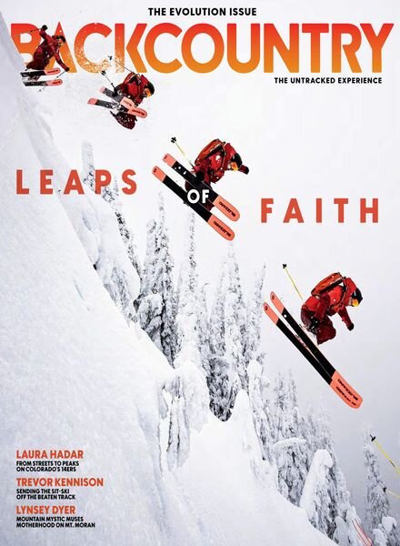 Backcountry – Issue 149 The Evolution – January 2023 Cover