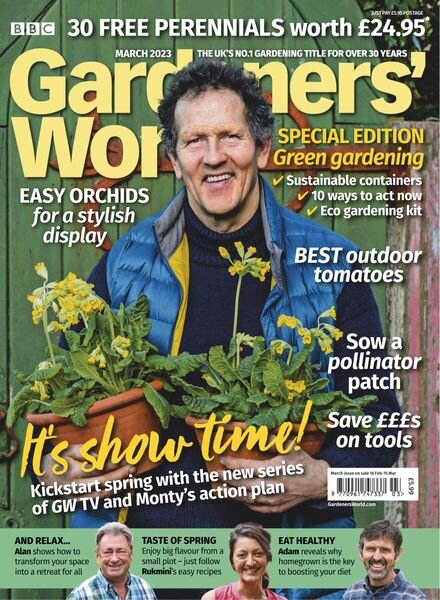 BBC Gardeners’ World – March 2023 Cover