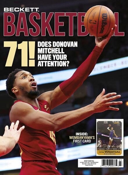 Beckett Basketball – March 2023 Cover