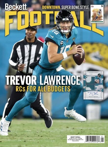 Beckett Football – April 2023 Cover
