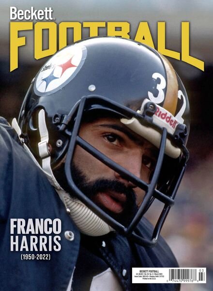 Beckett Football – March 2023 Cover