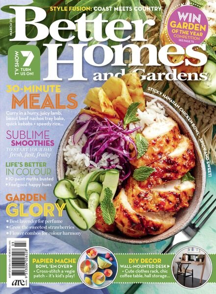 Better Homes and Gardens Australia – March 2023 Cover