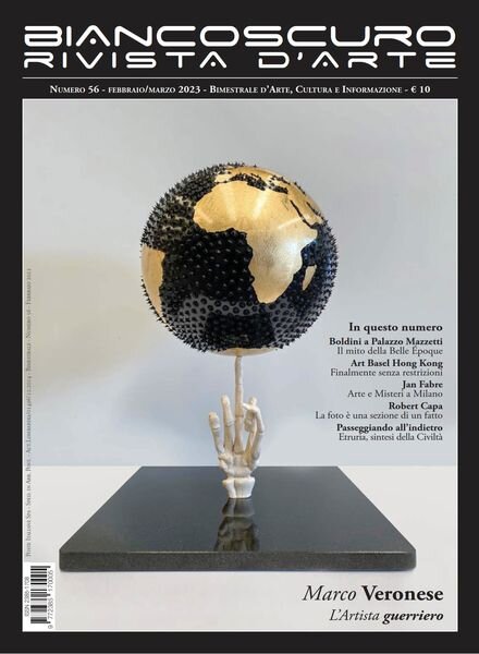 Biancoscuro Rivista d’Arte N 56 – Febbraio-Marzo 2023 Cover