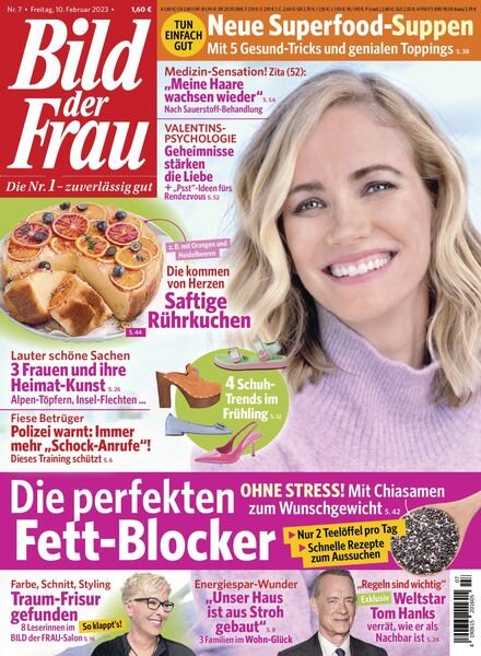 Bild der Frau – 10 Februar 2023 Cover