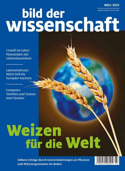 Bild der Wissenschaft – Marz 2023 Cover