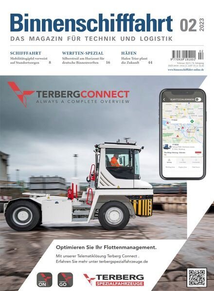 Binnenschifffahrt – Februar 2023 Cover