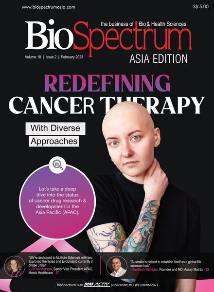BioSpectrum Asia – February 2023 Cover