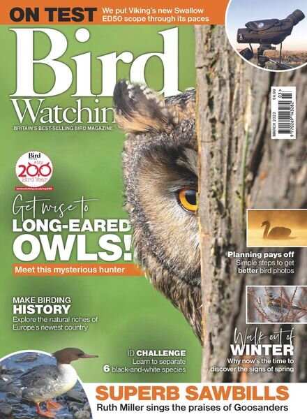 Bird Watching UK – March 2023 Cover