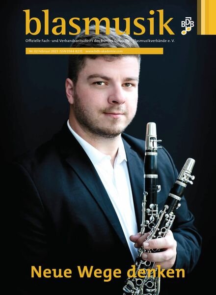 blasmusik – Februar 2023 Cover