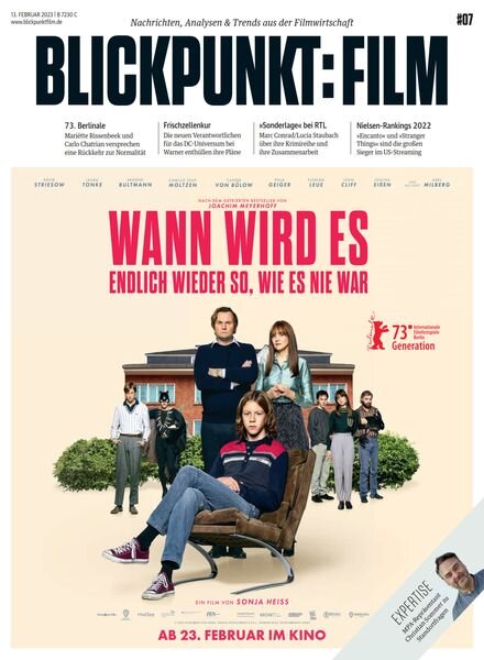 Blickpunkt Film – 13 Februar 2023 Cover