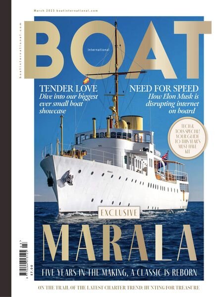 Boat International – March 2023 Cover