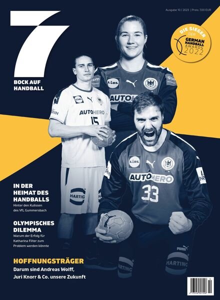 Bock auf Handball – Februar 2023 Cover