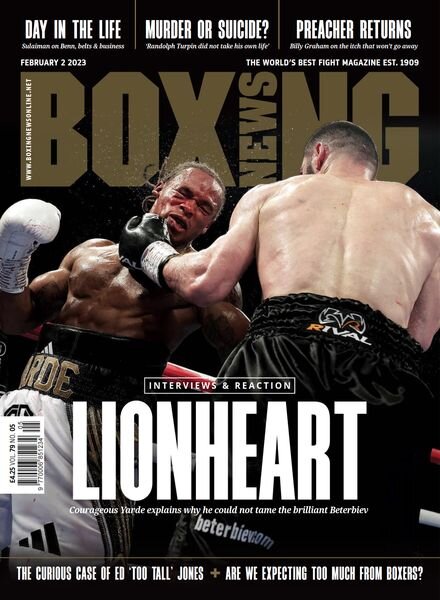 Boxing News – February 02 2023 Cover
