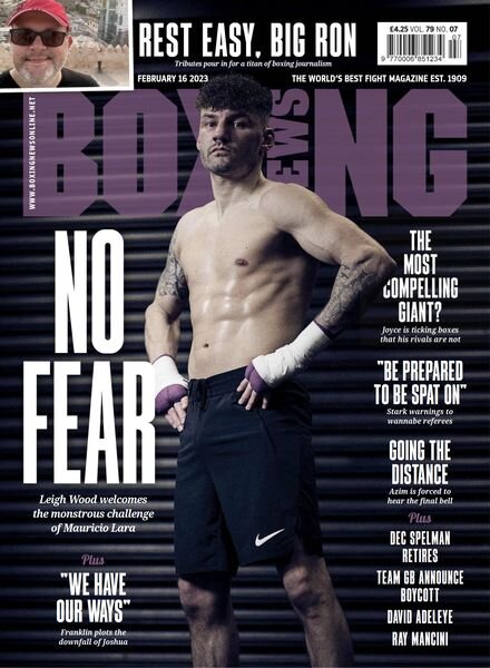 Boxing News – February 16 2023 Cover