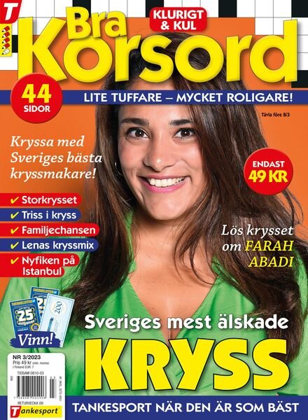 Bra Korsord – 02 februari 2023 Cover