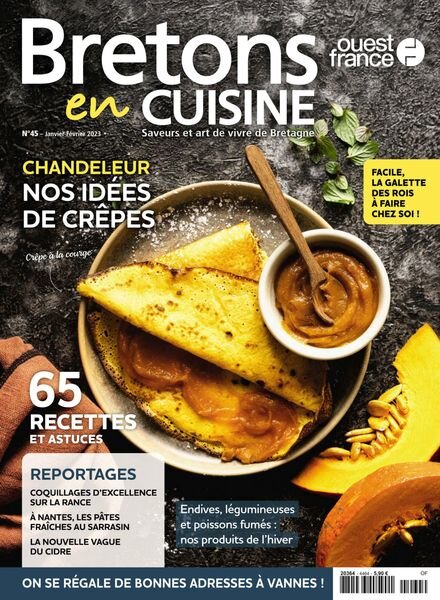 Bretons en Cuisine – Janvier-Fevrier 2023 Cover