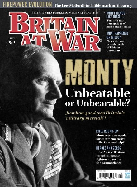 Britain at War – Issue 190 – February 2023 Cover
