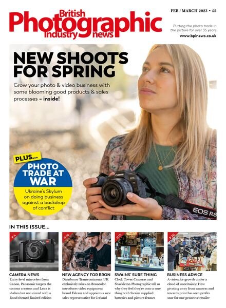 British Photographic Industry News – February-March 2023 Cover