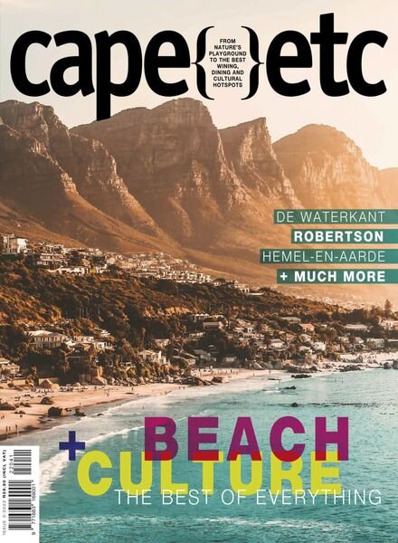 Cape Etc – October 2022 Cover