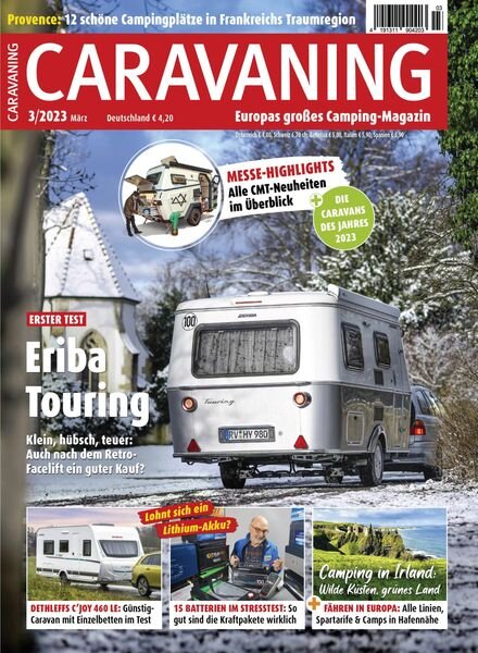 Caravaning – Marz 2023 Cover