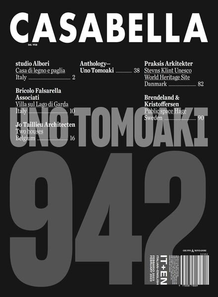 Casabella – Febbraio 2023 Cover