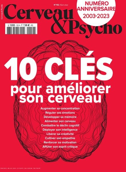 Cerveau & Psycho – Mars 2023 Cover