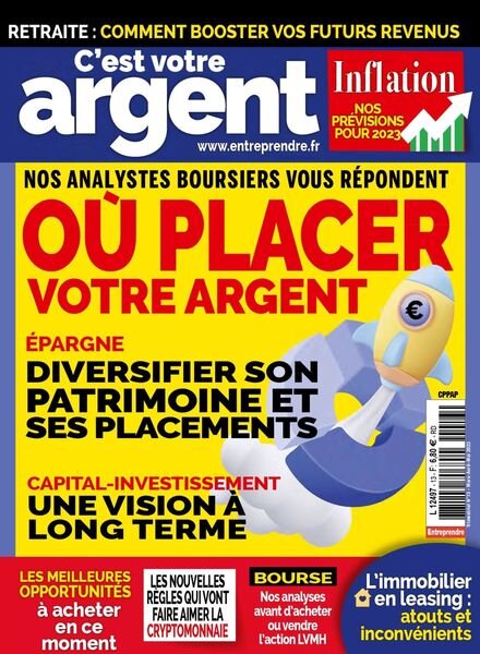 C’est votre argent – fevrier 2023 Cover