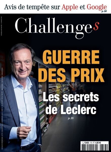 Challenges – 9 Fevrier 2023 Cover