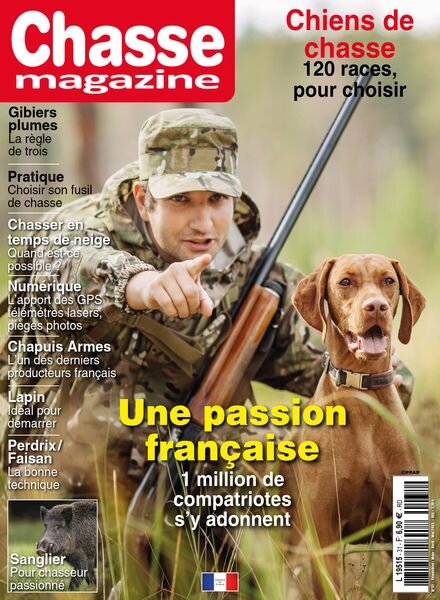 Chasse Magazine – Fevrier-Avril 2023 Cover
