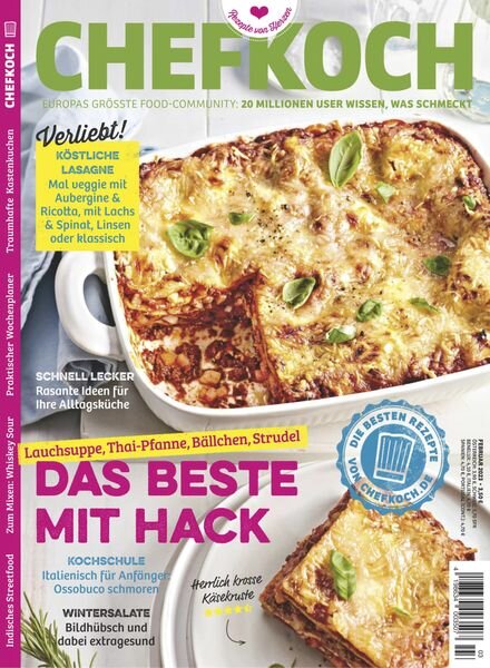 Chefkoch – Februar 2023 Cover